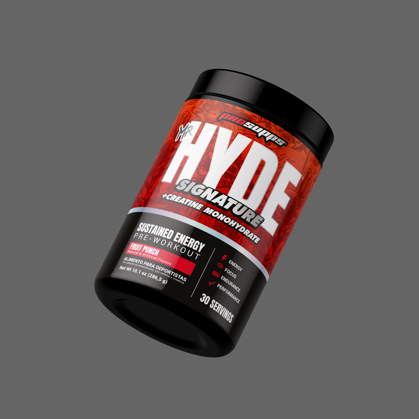 Mr. Hyde Signature Pre Entreno – Energía Sostenida, Foco y Pump | ProSupps Chile