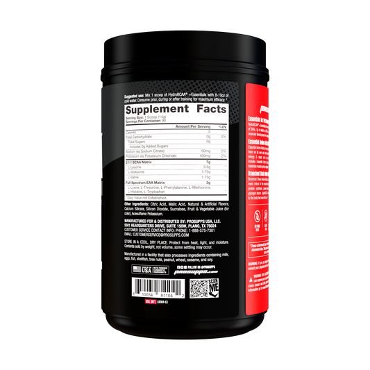 HydroBCAA + Essentials 90 Serv – Aminoácidos, Hidratación y Recuperación | ProSupps Chile