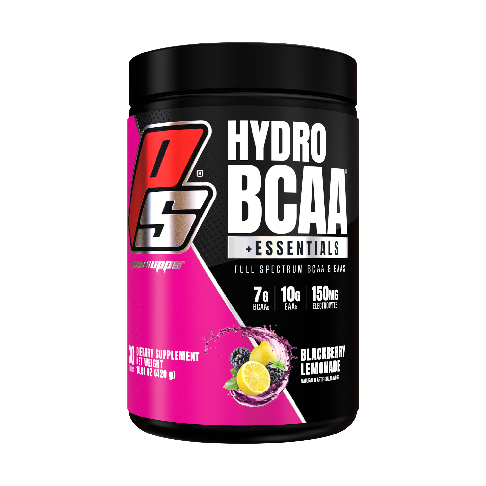 HydroBCAA + Essentials 30serv Blackberry Lemonade