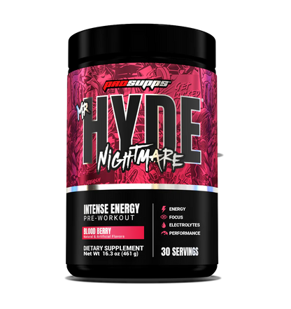 Mr. Hyde Nightmare Pre Entreno – Energía Extrema, Foco y Pump | ProSupps Chile