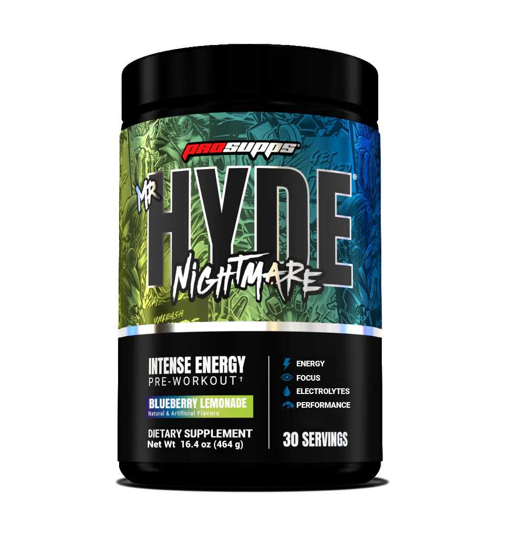 Pack Mr. Hyde Nightmare Pre-Entreno + Polera – Energía Extrema, Foco y Pump | ProSupps Chile