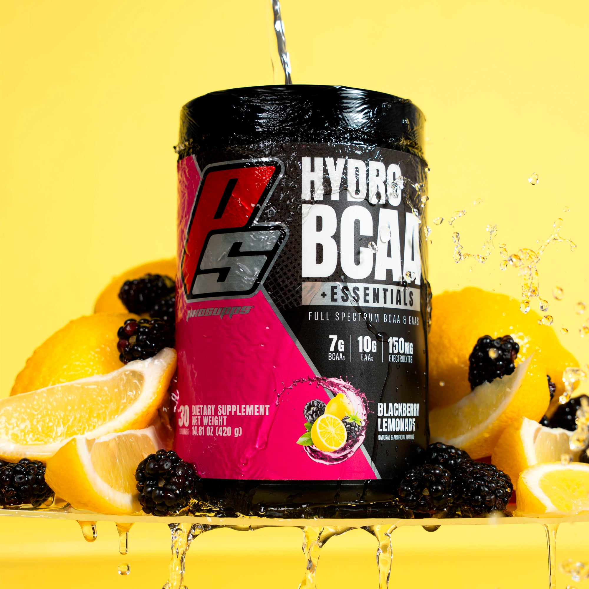 HydroBCAA + Essentials 30serv Blackberry Lemonade