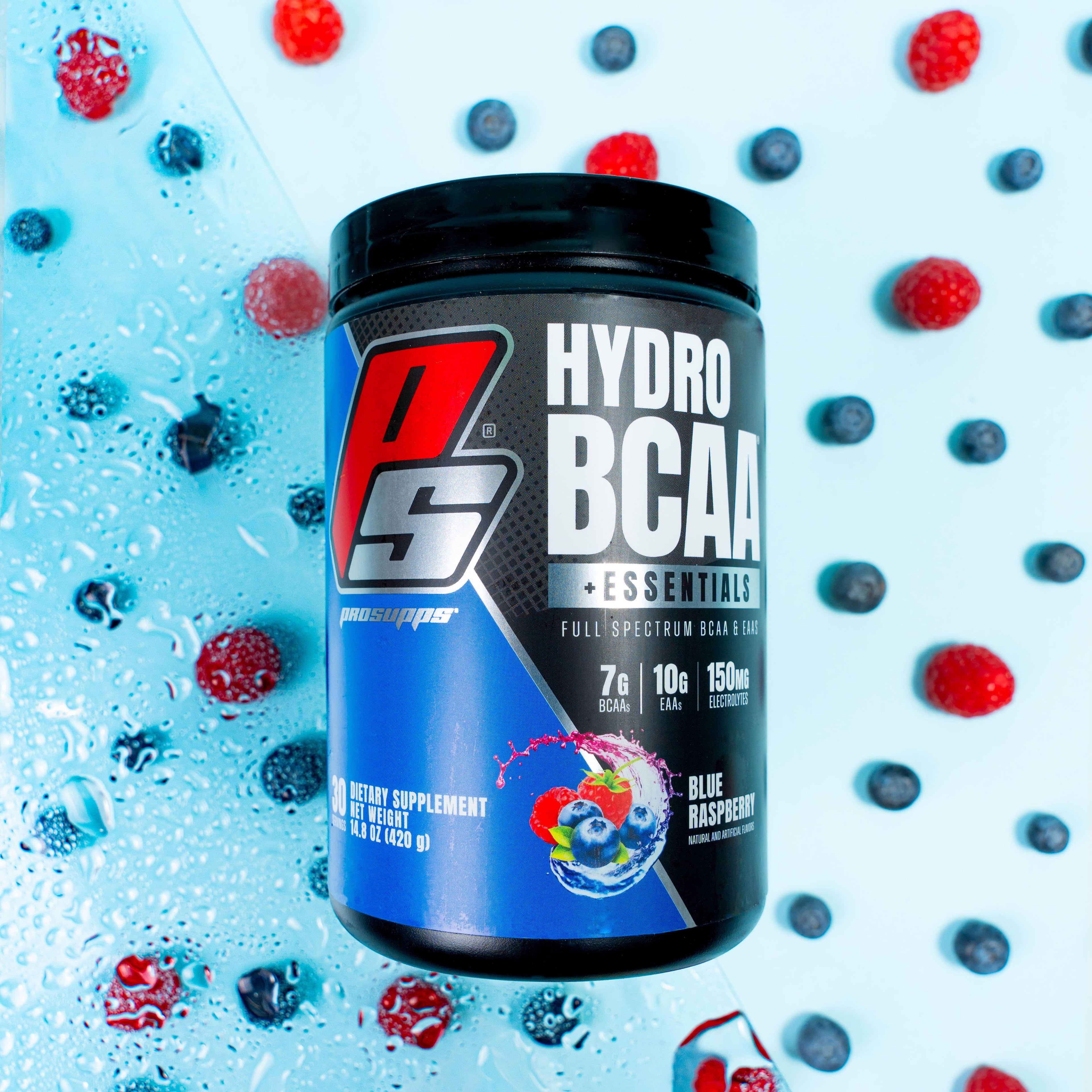 HydroBCAA + Essentials 30 serv Blue Raspberry