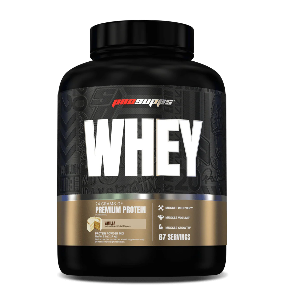 Proteína Whey ProSupps 5 lbs – Construcción Muscular y Recuperación | ProSupps Chile