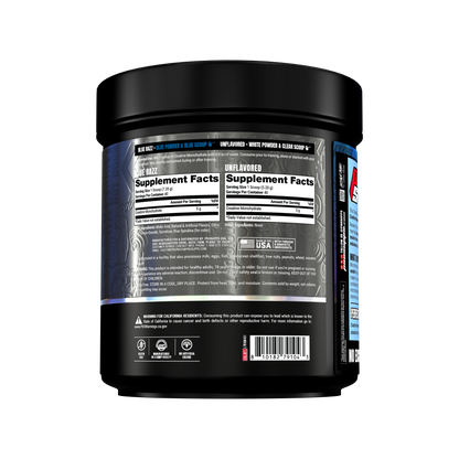 Creatina Monohidratada Dual Tub Blue Razz + Sin Sabor | 80 Servicios Prosupps