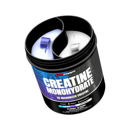 Creatina Monohidratada Dual Tub Blue Razz + Sin Sabor | 80 Servicios Prosupps