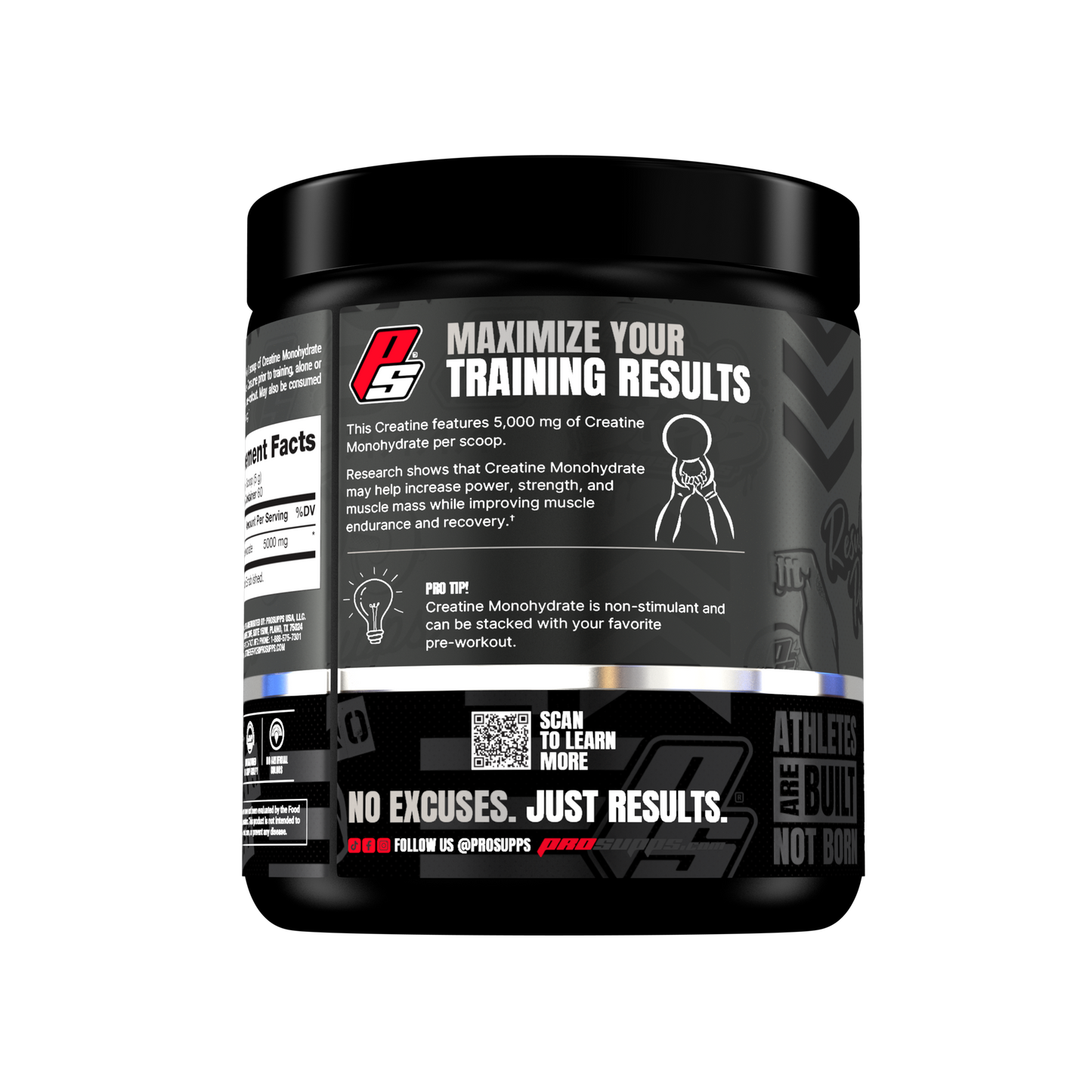 Creatina Monohidrato ProSupps 300g – Fuerza, Volumen y Recuperación Muscular | ProSupps Chile