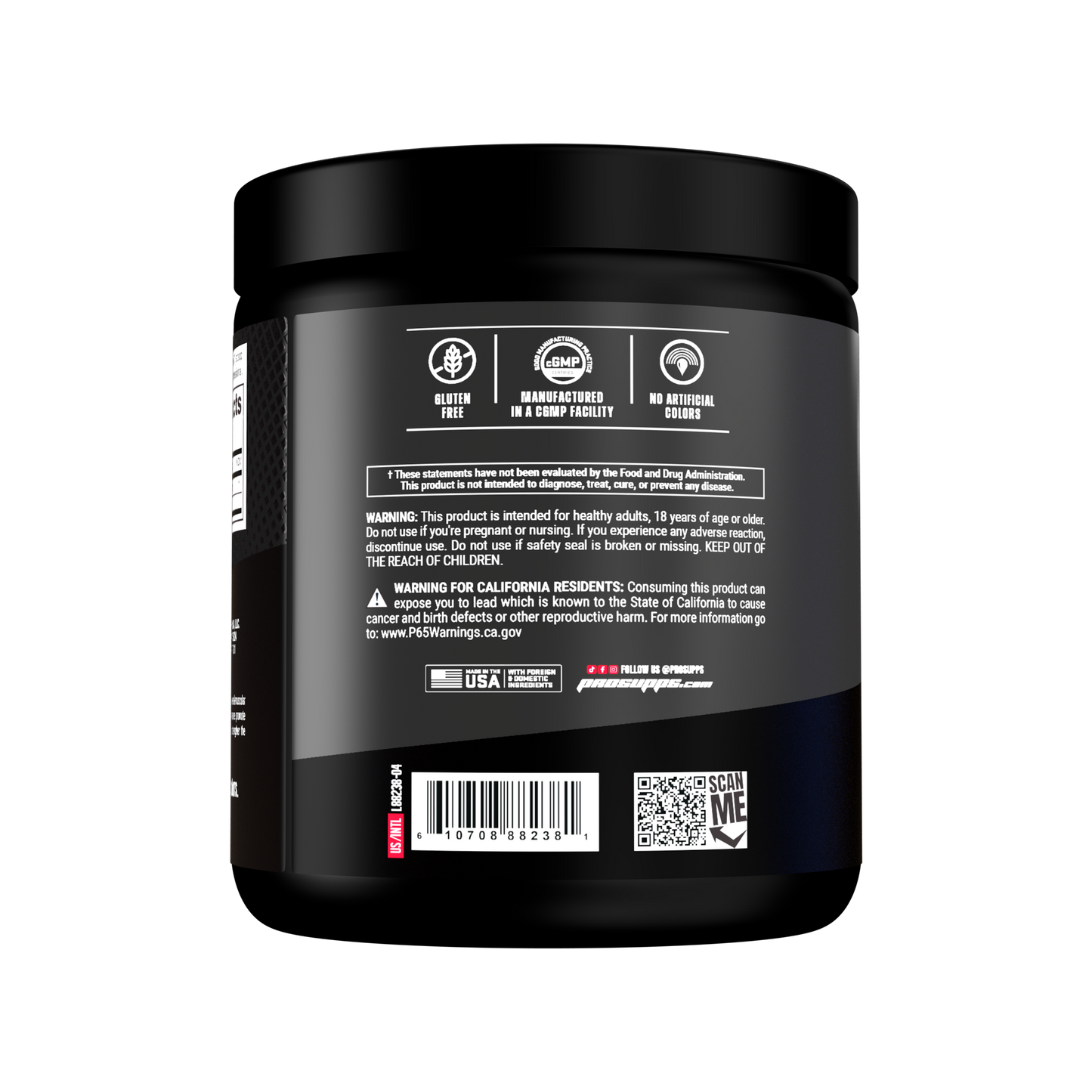 Glutamina ProSupps 300g – L-Glutamina en Polvo para Deportistas | ProSupps Chile