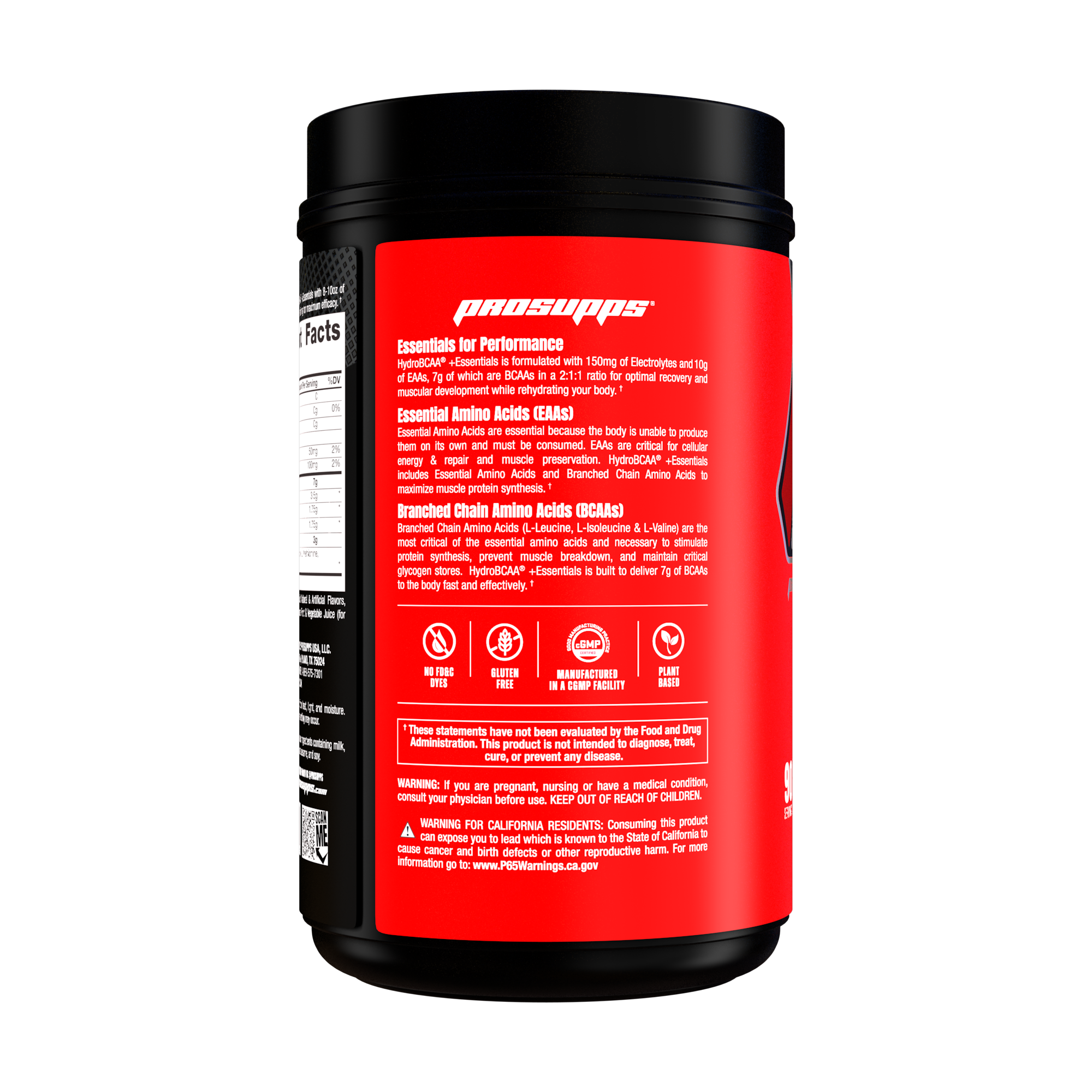 HydroBCAA + Essentials 90serv Fruit Punch