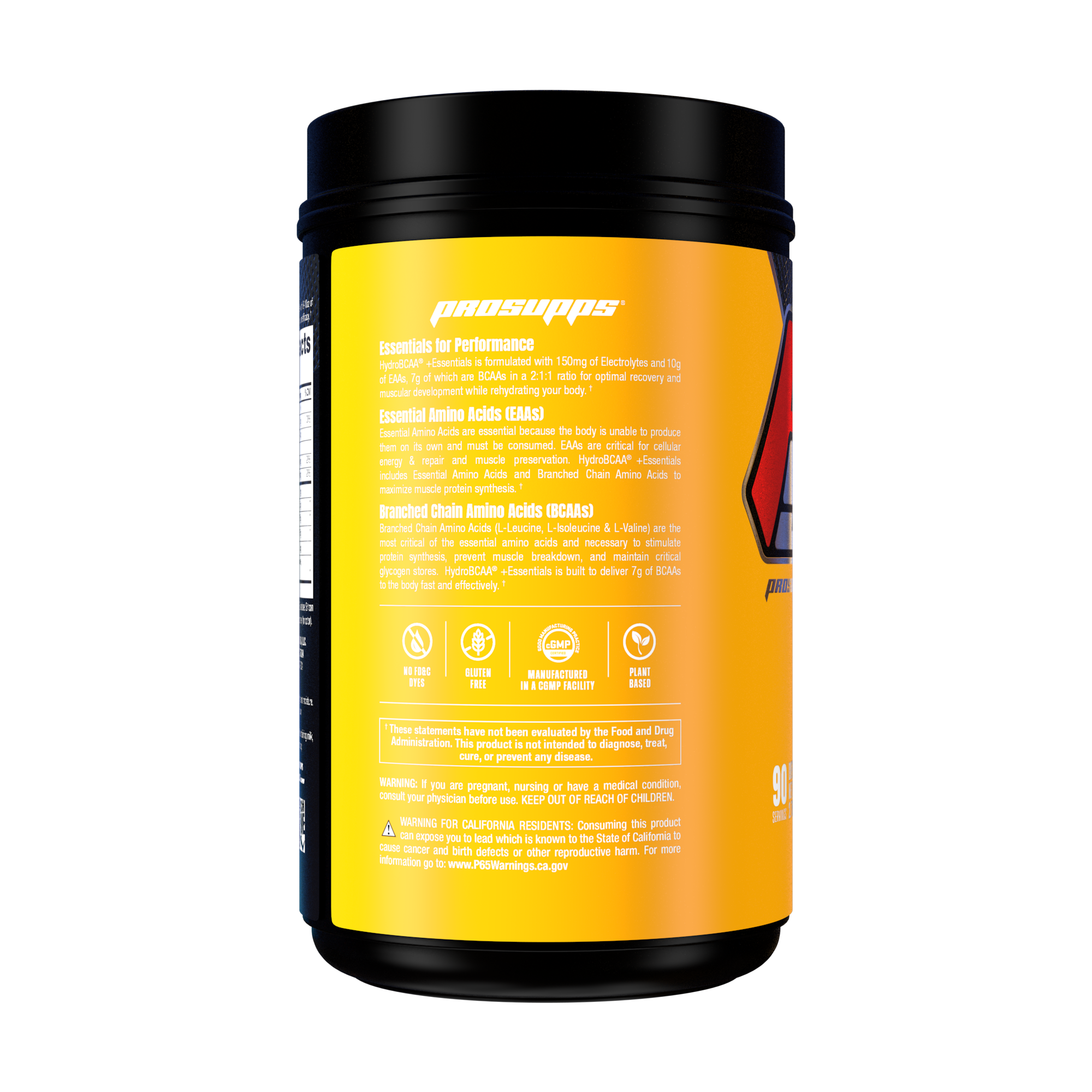 HydroBCAA + Essentials 90serv Passion Fruit