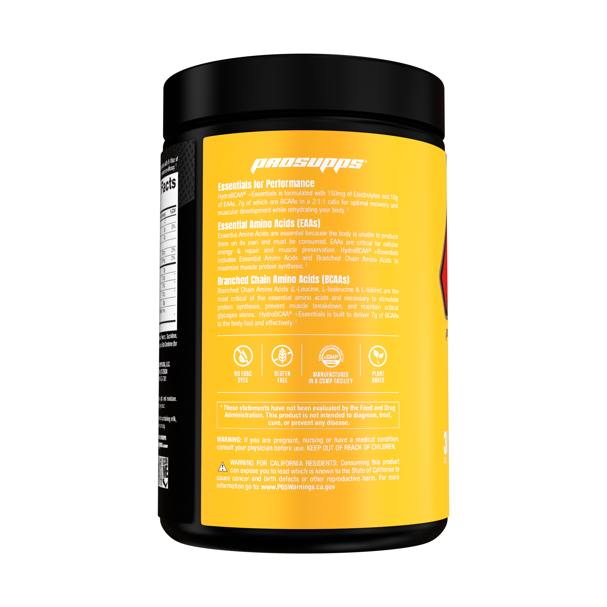 HydroBCAA + Essentials 30serv Mango
