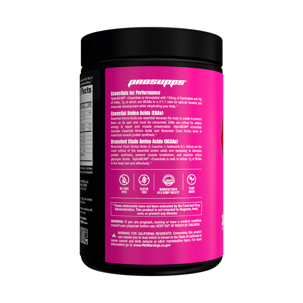 HydroBCAA + Essentials 30serv Blackberry Lemonade