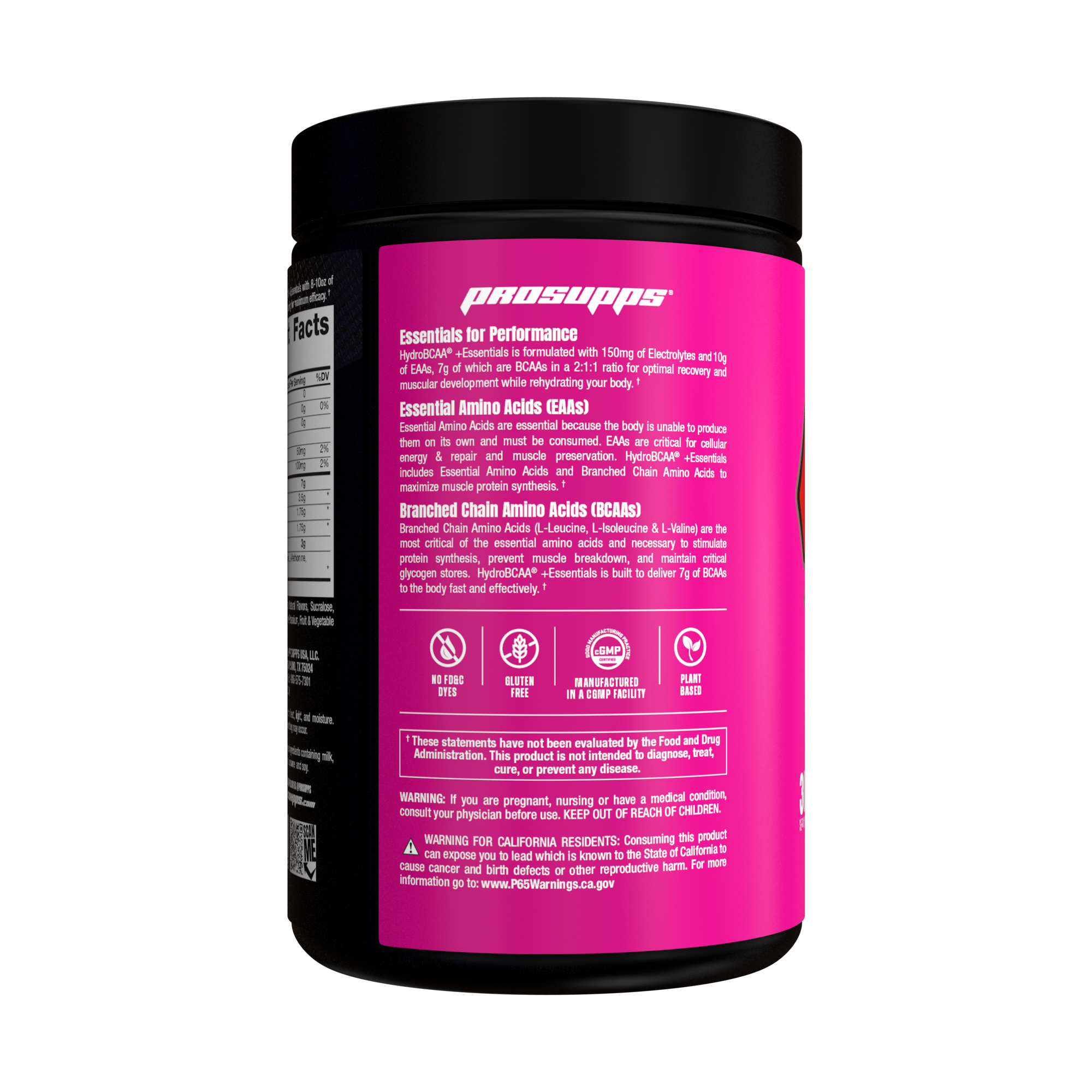 HydroBCAA + Essentials 30serv Blackberry Lemonade