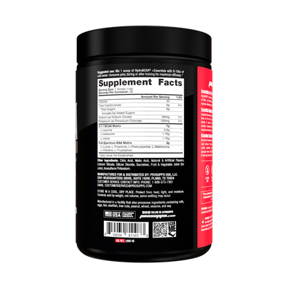 HydroBCAA + Essentials 30 Serv – Aminoácidos, Hidratación y Recuperación | ProSupps Chile