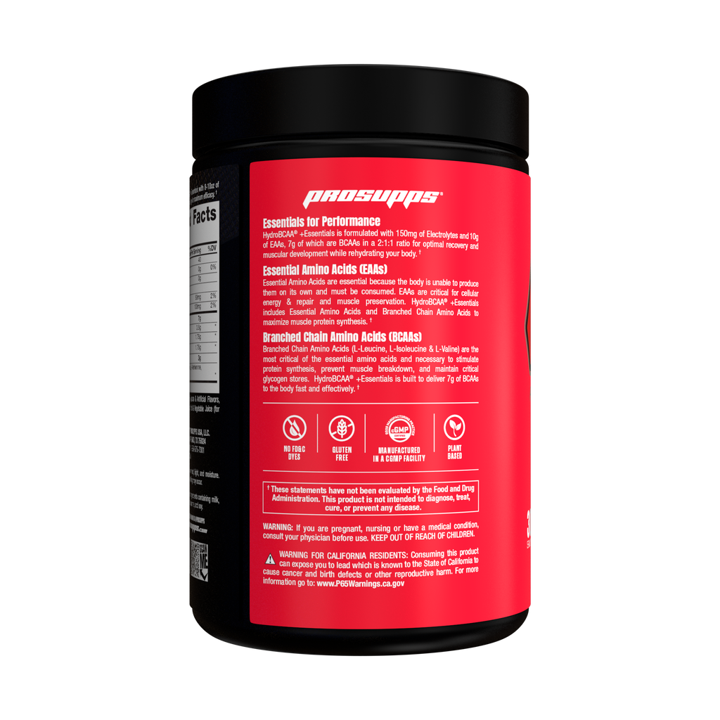 HydroBCAA + Essentials 30serv Fruit Punch